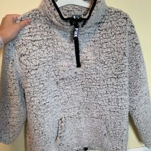 Pink brand fluffy jacket